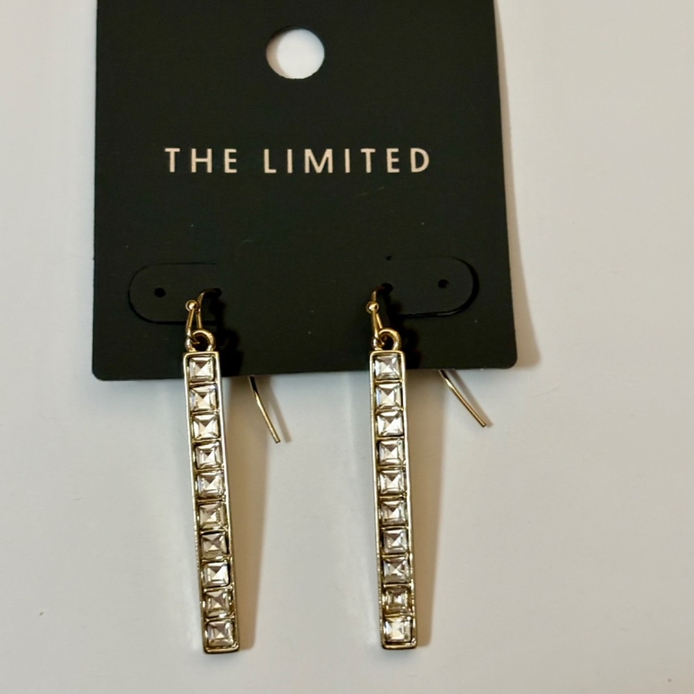 3/$17 NWT The Limited Rhinestone Earrings